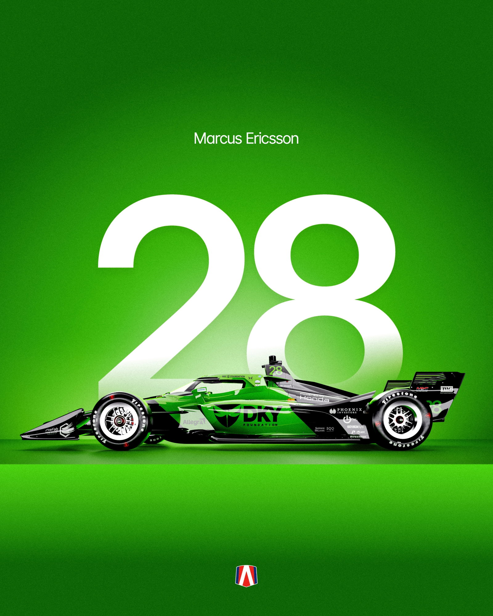 An Instagram post for INDYCAR