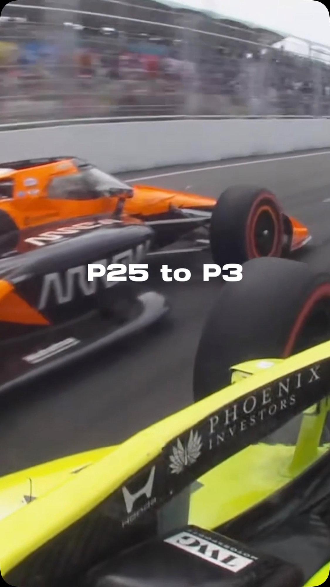 An Instagram post for INDYCAR