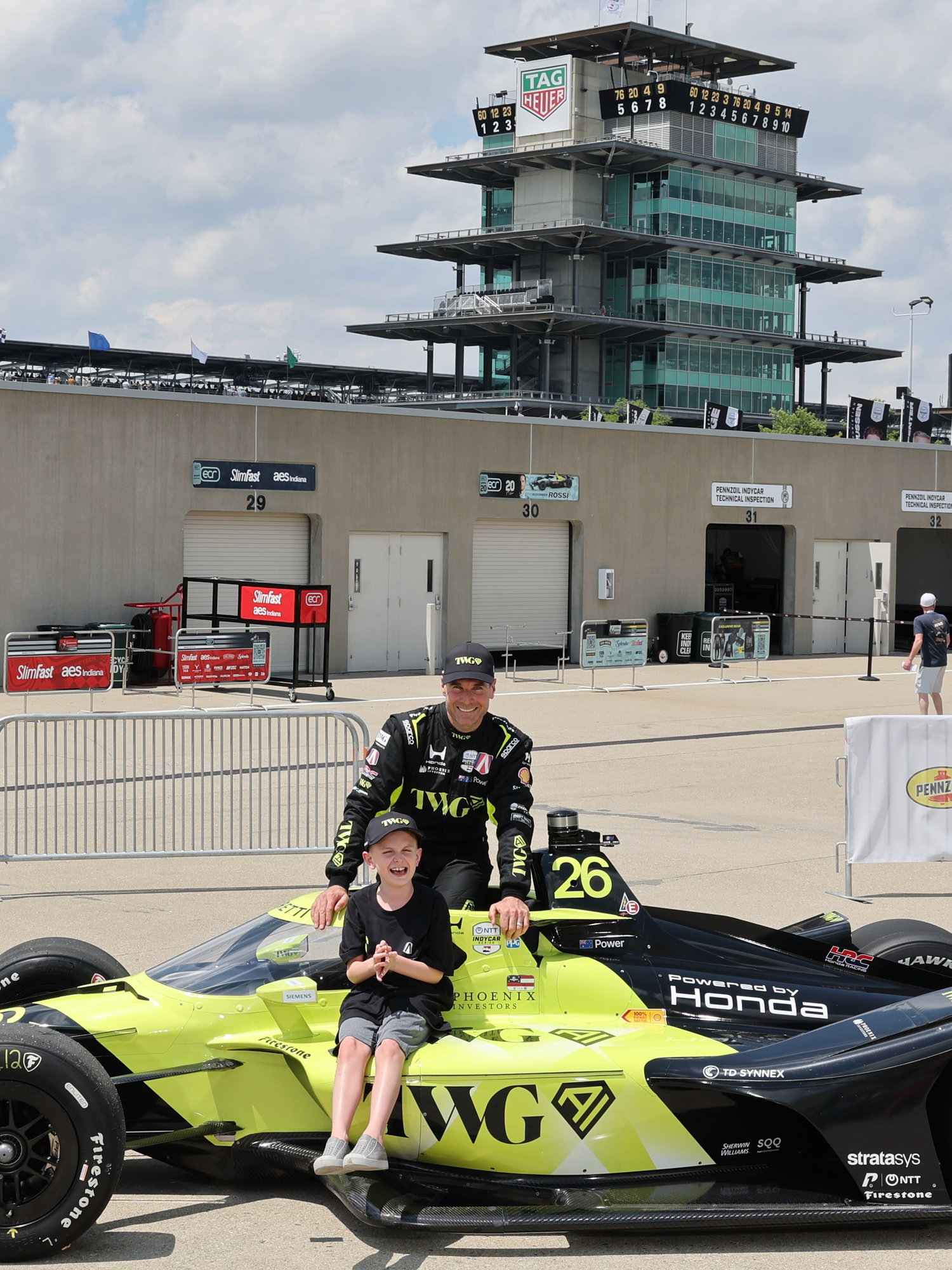An Instagram post for INDYCAR