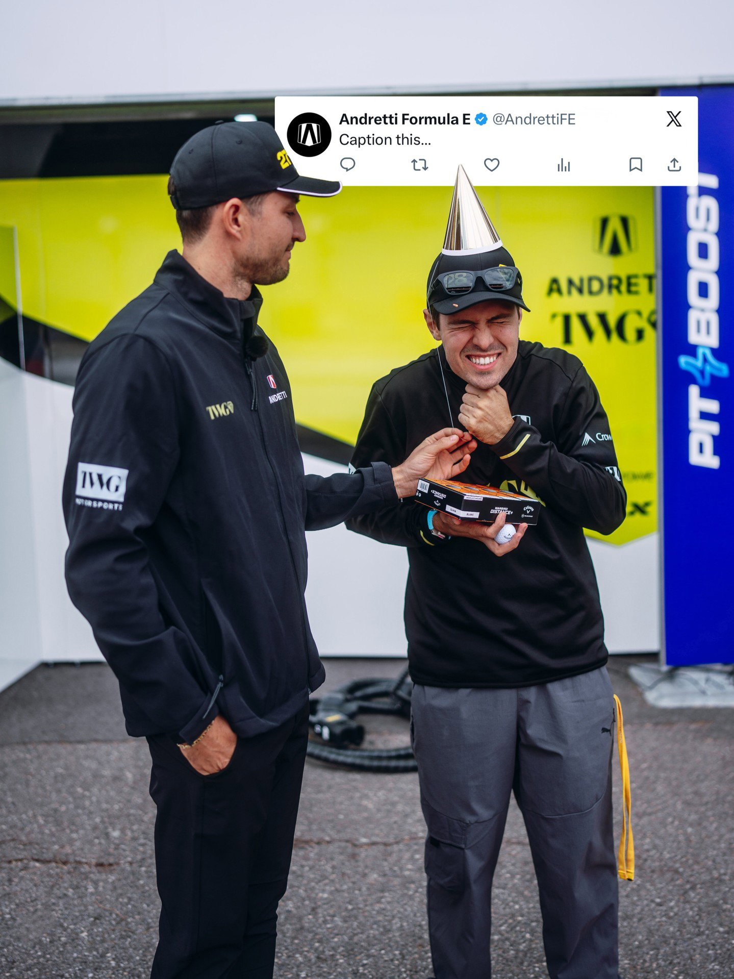 An Instagram post for FORMULA E