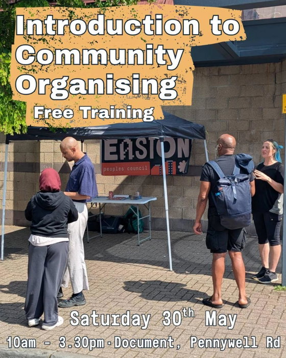 Hi everyone we're offering a free Introduction to Community Organising Training on Saturday 30th May 10am - 4pm at @document.bristol delivered by a qualified trainer from the National Academy of Community Organising.
Let's get organised ✊🏽
Sign up using the link in our bio.