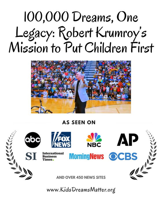 ✨ We’re thrilled to share that our mission to put children’s dreams first has now been featured in over 450 media outlets!

This recognition marks the birth of a lasting legacy—a world where children’s dreams light the way forward and open doors to the future. 🌍💫

When we choose to put kids first, we’re not just inspiring hope—we’re empowering the next generation with the power to unite the world and break the cycle of generational poverty once and for all.

Together, we’re proving that children’s dreams matter. ❤️

🔗 www.KidsDreamsMatter.org