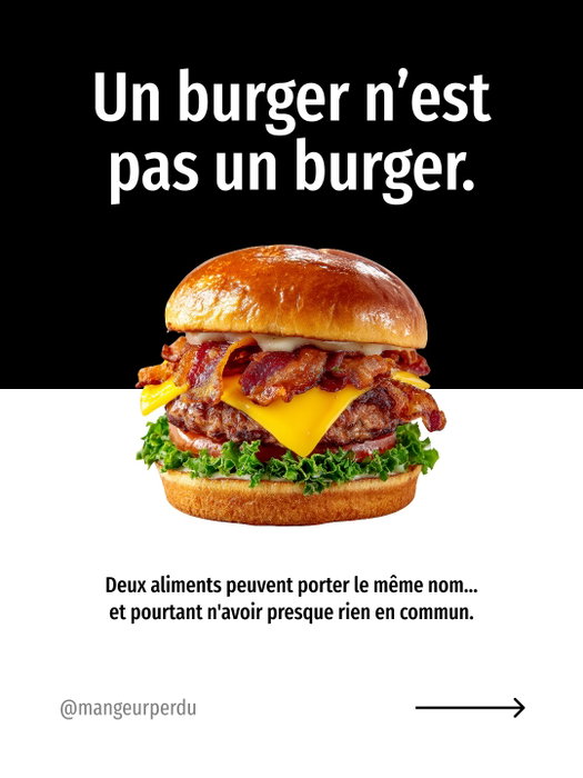Le burger est probablement devenu le plus grand symbole de la malbouffe. Et pou…