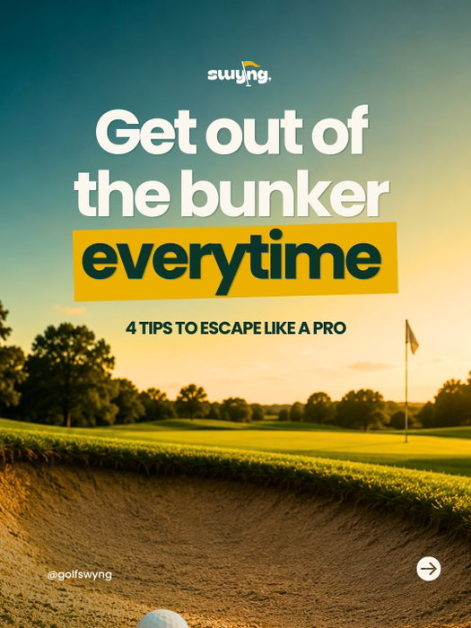 Stuck in the sand? 🏖️ Stop blaming the bunker.

Most golfers leave the ball in there because they d