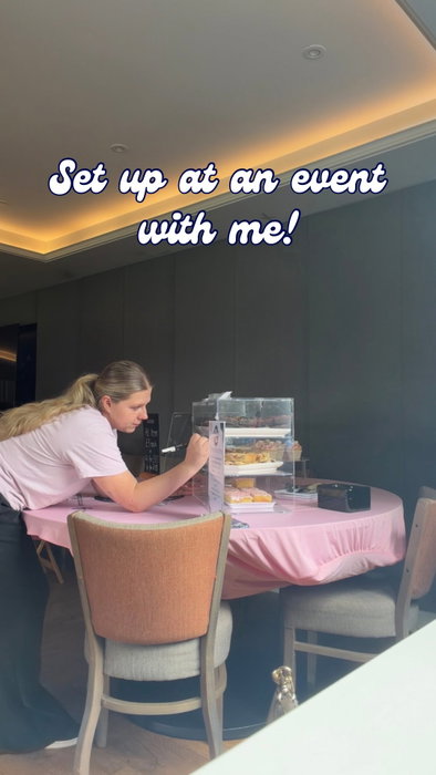 A little behind the scenes from Sunday’s market stall set up🧁✨
Hoping to share lots more content like this… what would you like to see next?💖
