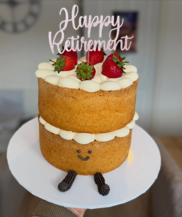 Love love love this jellycat design! 🫶🏼

This time for a retirement party celebration 🥳

If you’d like to book in for a celebration cake, my diary is open now for the rest of July, August and September. Please book in as soon as you can for these dates so I can make sure I can fit you in! 💖