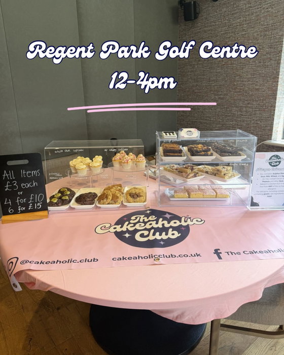 Here today 12-4pm! 🫶🏼

Come down for some treats💖🧁

Today’s menu:
- Oreo brownie
- Crunchie brownie
- Lotus biscoff brownie
- Jammie dodger blondie
- Cherry Bakewell blondie
- School cake
- Munchies cookies
- Lotus biscoff cookies
- Nutella cookies
- Pistachio cookies
- White chocolate cupcakes
- Mr Whippy cupcakes