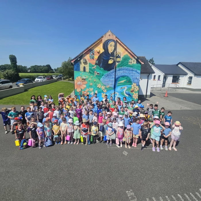 💜 Today we said a fond farewell to the wonderful Diane as she begins her well-deserved retirement.
For many years, Diane has been a valued member of the Réaltín Preschool team here on the grounds of Scoil Chárthaigh Naofa, welcoming generations of little learners with kindness, warmth, and a smile. Her care and dedication have made a lasting difference to so many children and families in our school community. 🌟
On behalf of everyone at Scoil Chárthaigh Naofa, we thank Diane for her years of commitment and wish her every happiness, good health, and many wonderful adventures in the years ahead.
Enjoy this exciting new chapter, Diane—you will always be part of the Scoil Chárthaigh Naofa family. 💐❤️