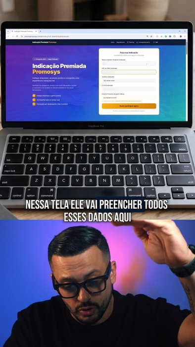 Quer saber o que acontece depois que você envia o seu link de indicação? Veja como o seu convidado realiza o cadastro e como você pode acompanhar o status dele em tempo real na plataforma para garantir seus prêmios. Assista ao Reels agora mesmo!