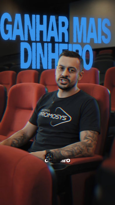 📽️ Cinema hoje passa fácil de R$ 250,00 com a família. Diante do custo de vida alto, você tem 3 saídas: cortar gastos, fazer empréstimo ou aumentar sua renda. A terceira resolve de verdade, e o Sistema Promosys te ajuda a encontrar oportunidades e fechar mais negócios. 🎯 Quer vender mais e aumentar sua renda? Clique no link da bio e conheça o Promosys.