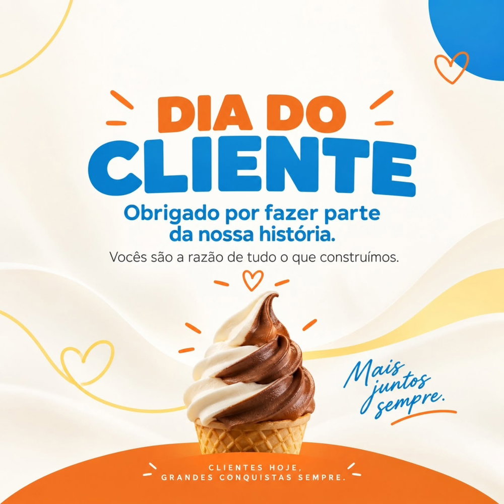 Por trás de cada pedido, existe uma história que temos orgulho de fazer parte. 💙🍦

Há quem esteja começando, quem trabalhe ao lado da famí
