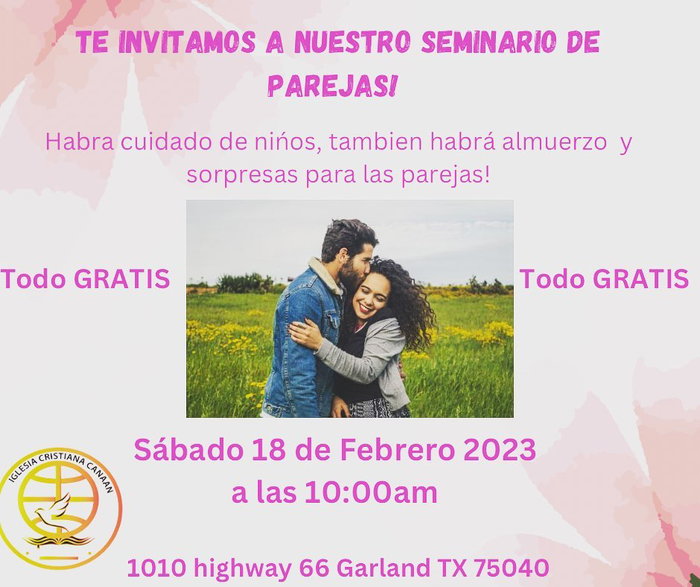 No te lo pierdas! Será de bendición para cada pareja