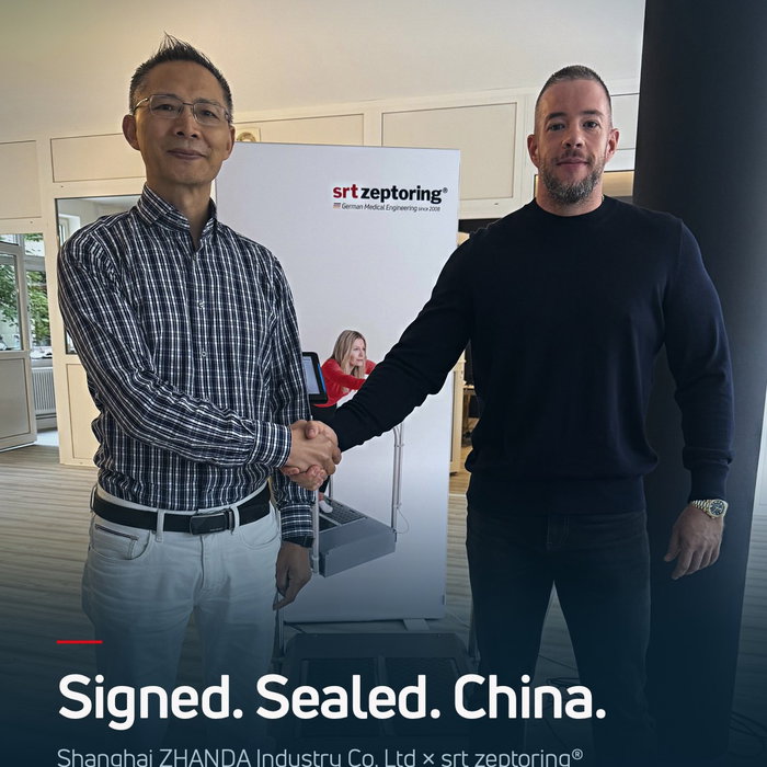 We've found our next trading partner in China, and we couldn't be more excited about what's ahead.
Florian Guhl, Co-Owner of srt zeptoring®,