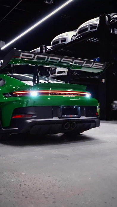 PTS Essmann Green has arrived.

The 992 GT3 RS is already a statement, but seeing it in Paint to Sample Essmann Green takes it to another level. The way this color hits the active aero and exposed carbon is incredible. It looks even more aggressive in person.

This one was pre-sold to a client and is officially off the market.

- PTS Essmann Green
- 992 GT3 RS
- Active Aero and Carbon Fiber
- Sold and delivered

Is this the best PTS color for the RS?