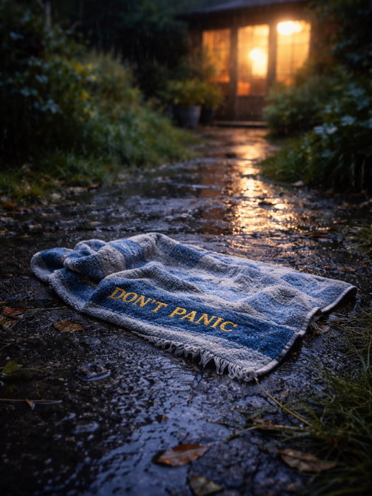 There’s a version of founder life people imagine.

And then there’s 4am.
A dressing gown.
A rainy wa