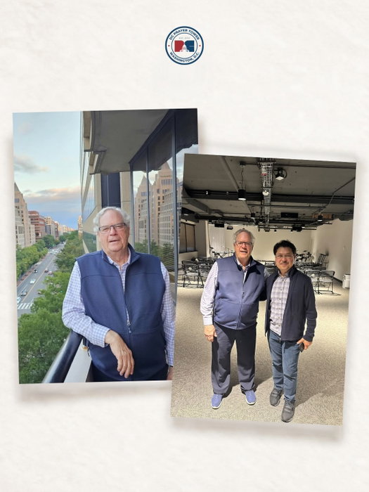 What a blessing to welcome Ps. John Robb @johndrobb3 from the Transformation Prayer Foundation to DC Prayer Tower! 🙏

Thank you, Ps. John, for praying with us for Washington, D.C., America, and the nations. May God continue to use prayer to bring transformation and awaken hearts across the nations. 🌎🔥