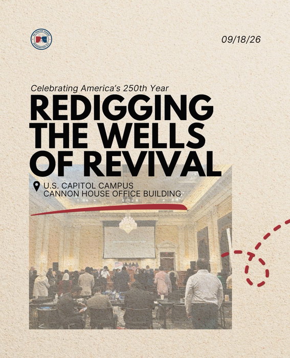 It was a beautiful time of prayer at the “Redigging the Wells of Revival” gathering at the U.S. Capitol, as prayer leaders and intercessors from across the nation came together to pray for America. 🇺🇸🙏🏻🔥

A time to pray, fast, and seek God for revival—believing that the wells of revival will be dug again and that a spiritual awakening will take place across the nation.

This is the time for the intercessors to arise and pray for America. Grateful that DC Prayer Tower could be a part of it! 🇺🇸🔥