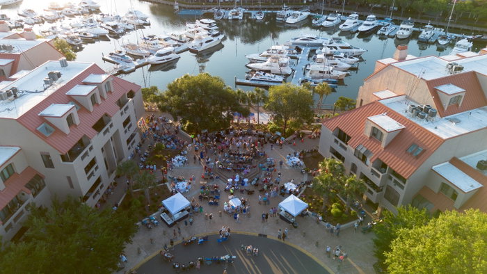 Music & Taste on the Harbour is officially back tonight at @sheltercoveharbourmarina! 🌅🎸Deas-Guyz will be performing at Music & Taste tonight from 6 p.m. - 9 p.m.! 💃🎶Specially-priced apps and drinks will be available for purchase from @scottsfishmarket and @topdawgtavern_hhi. Don't forget to bring a canned good donation for @thedeepwellproject!

For more information and to view the Music & Taste schedule, please visit the 'Music & Taste Concert Series' link in our bio.

For weather updates, please check out our Shelter Cove Harbour & Marina Facebook page.

Limited seating will be provided so you are encouraged to bring your own chairs. All events are weather permitting.
When using a GPS, please use the address: 13 Harbourside Lane 📍
*No coolers or outside drinks are allowed.