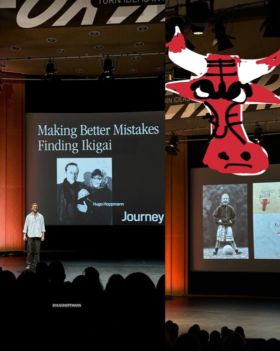 Thank you to the amazing audience at @forwardfestivals for capturing my talk❤️‍🔥I was very touched by all your messages.