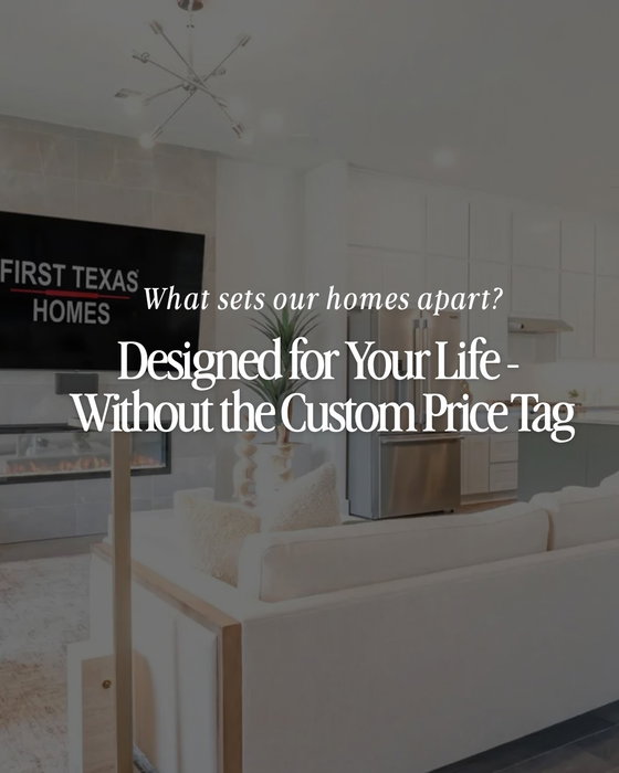 What if your home could feel custom without the custom price tag? 👀 From thoughtful design to features mad…