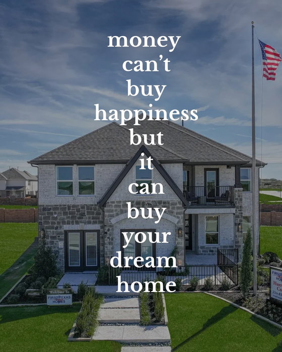 Money can’t buy happiness, but it can buy your dream home. 🏡✨ And we’d say that’s a pretty great place to s…