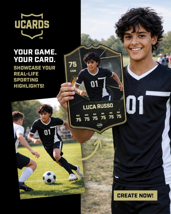 Your game. Your card