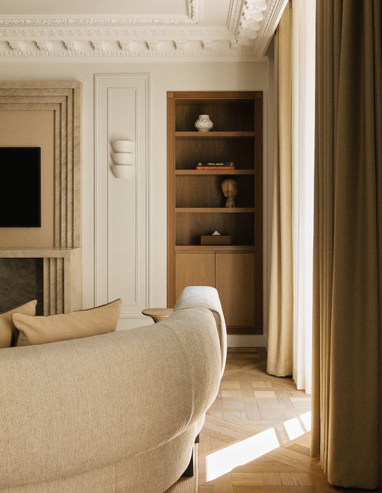 Highstay instagram Located just steps from the Louvre on rue des Pyramides, this elegant 105 m2 dual-aspect apartment offers a refined and welcoming setting, thoughtfully designed to accommodate up to four guests in the heart of Paris.
Photos: @oracle_paris
