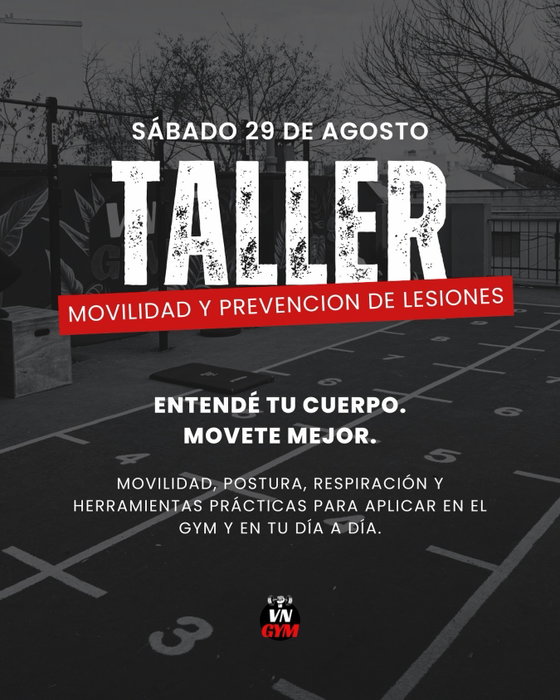 Este sábado te proponemos algo distinto: frenar un rato para entender mejor cómo se mueve tu cuerpo. En el taller de Mo…