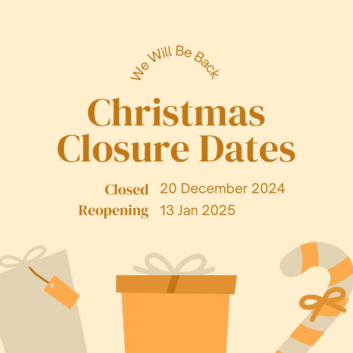 🎄 Christmas Closure Notice 🎄