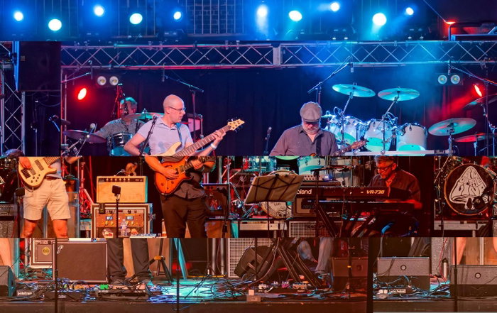 See Cosmic Shag perform at the Squirrel Hill Night Market rescheduled for this Saturday, August 29th at 8pm!🛸💫
Cosmic Shag is a Pittsburgh based band/quartet of musical veterans that create a mix of rock, funk, jazz and fusion sounds that are as eclectic as their former bands and musical backgrounds.
