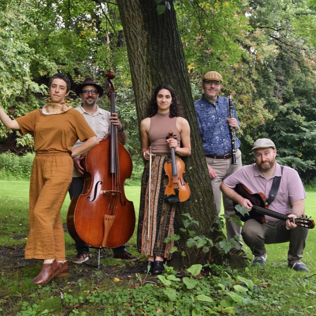 Our next featured artist playing the Squirrel Hill Night Market is @veverke_klezmer! Come see them this Saturday, August 22nd!

Veverke (meaning "squirrel" in Yiddish) brings the joy of Klezmer music to Pittsburgh! Get ready for a set of lively and sad Yiddish folk tunes. Rachel Beck will be leading traditional Yiddish dancing, so join hands with us and dance along! No experience needed.