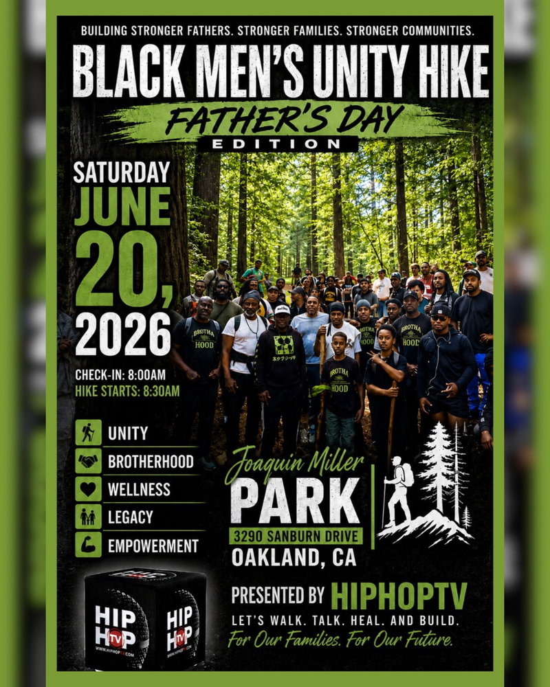 Join hiphoptvlive for the Black Men’s Unity Hike: Father’s Day Edition at...