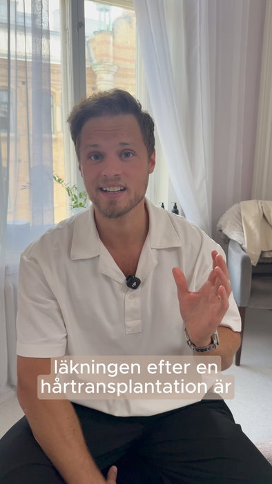 Hur ser läkningsprocessen ut efter din hårtransplantation?