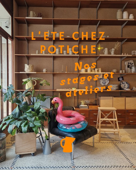 ☀️Cet été, Potiche vous propose des ateliers et stages!  Au …