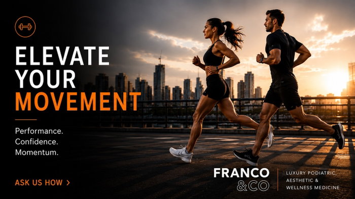 ELEVATE YOUR MOVEMENT
Performance. Confidence. Momentum.
Your goals deserve healthy movement. Whether you’re an athlete, runner, or simply committed to living actively, we’re here to help you move at your best.
Ask us how.
