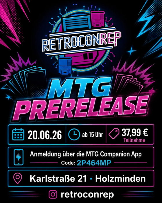 MTG x Marvel Super Heroes Prerelease bei retroconrep!