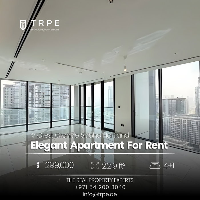 Wake up to breathtaking Burj Khalifa views and experience elevated waterfront living in th