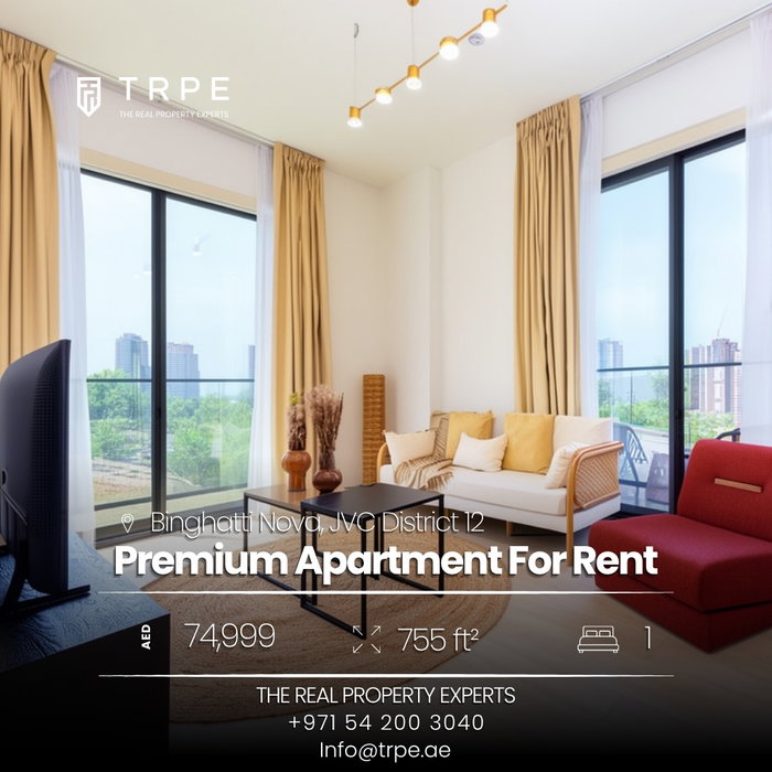 Fully furnished, vacant, and ready to move in.