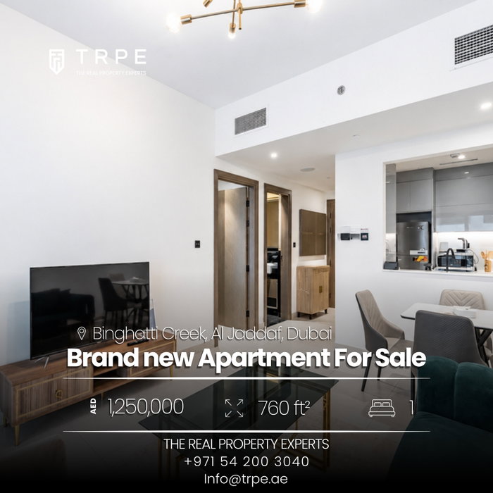 Brand new, fully furnished and never occupied. 🏙️