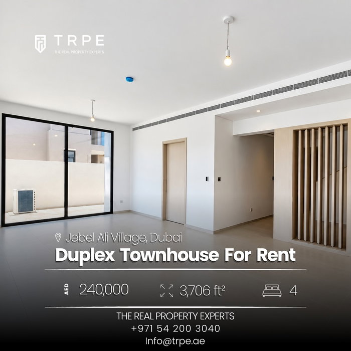 More space for family living in Jebel Ali Village. 🌿