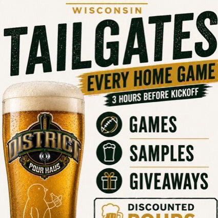 You won’t want to miss this one! 🏈🍻