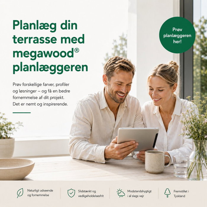Overvejer du megawood til terrasse eller facade? 👀 Så prøv lige megawood…