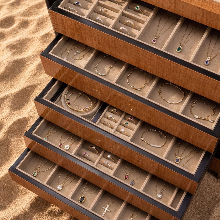 Crafted from exotic wood, this watch winder brings quiet luxury and elegance to your private space a