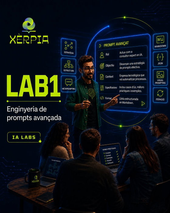 LAB1 · Enginyeria de prompts avançada Un bon prompt no és el més llarg. És el que controla