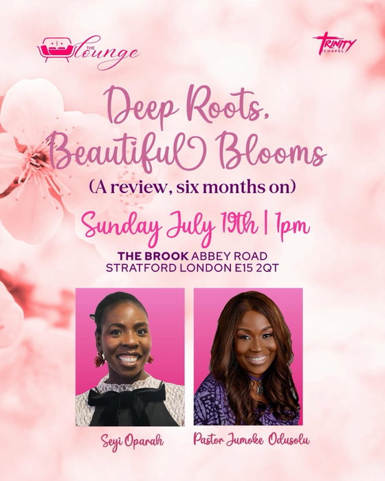 Ladies, The Lounge is back this Sunday! 🌸

Join us at 1 PM for Deep Roots, Beautiful Blooms. Pastor…