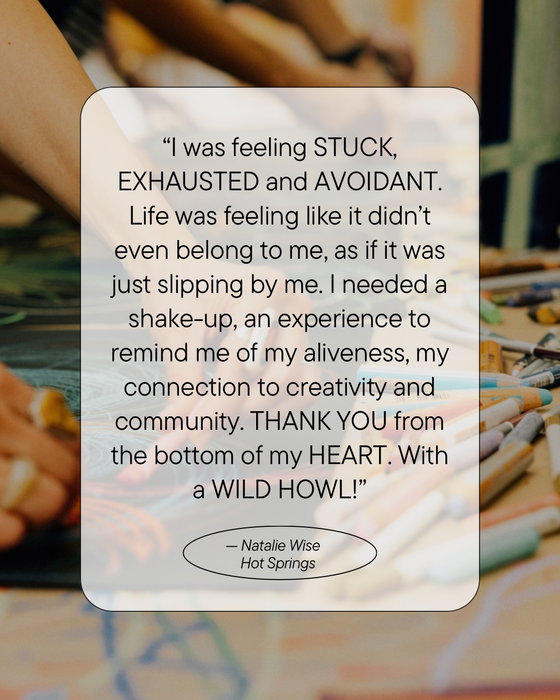 And THIS is why we do it.😭 One of the greatest joys of this Creative Revolution Tour has been hearing how…