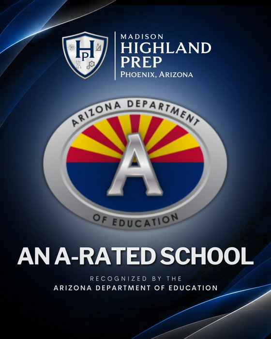 Madison Highland Prep on Instagram: 🏆 Madison Highland Prep is an A-Rated School! 🅰️

We’re proud to be recognized by the Arizona Depa