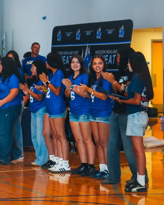 Madison Highland Prep on Instagram: 🔥 The Heat brought the energy to MHP’s Fall Pep Rally!

Our stands were packed with school spirit a