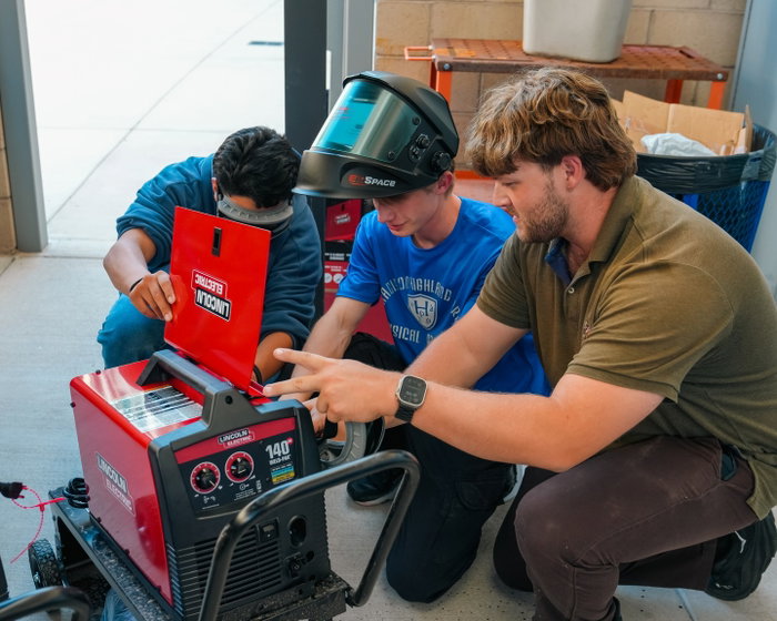 Madison Highland Prep on Instagram: 🔧 Our Fabrication and Welding program has officially kicked off!

MHP students are getting hands-on