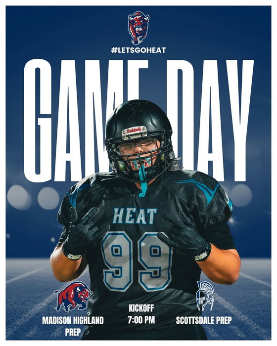 Madison Highland Prep on Instagram: GAME DAY 🏈
Madison Highland Prep Football takes on Scottsdale Prep tonight!
🏈 Varsity | 7:00 PM
Co